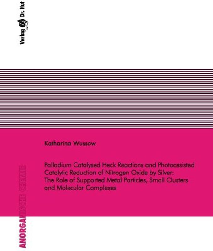 Palladium Catalysed Heck Reactions and Photoassisted Catalytic Reduction of Nitrogen Oxide by Silver: The Role of Supported Metal Particles, Small Clusters and Molecular Complexes
