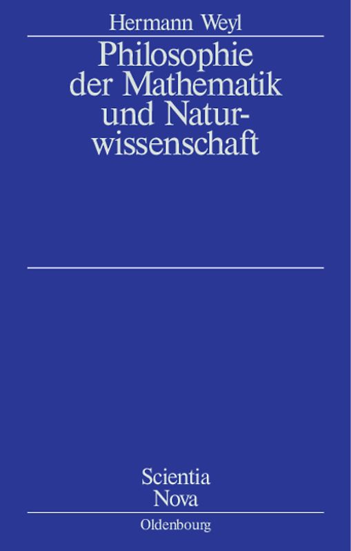 Philosophie der Mathematik und Naturwissenschaft