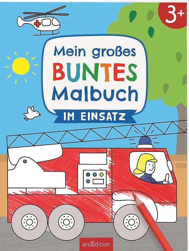 Mein großes buntes Malbuch – Im Einsatz