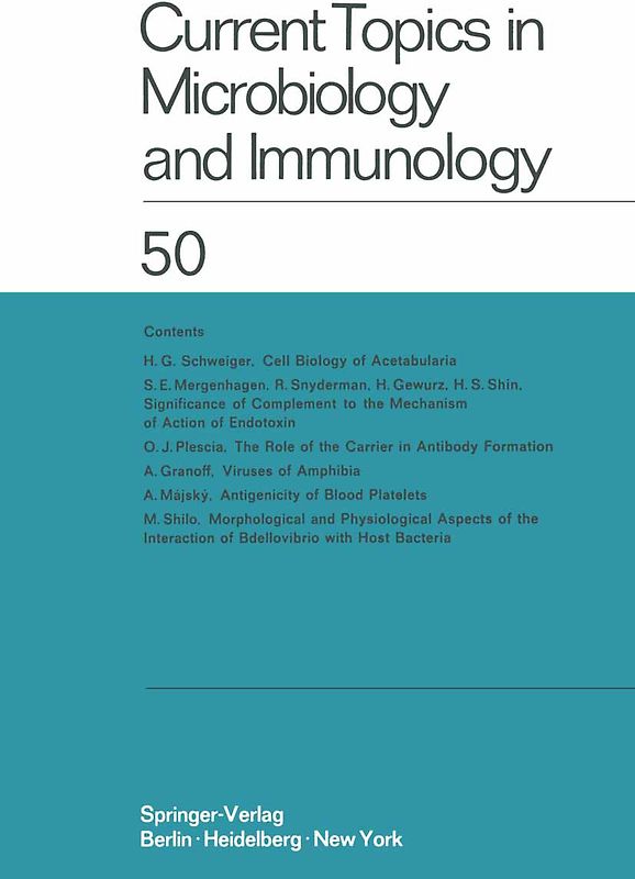 Current Topics in Microbiology and Immunology