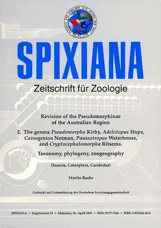 Revision of the Pseudomorphinae of the Australian Region