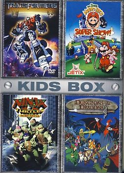 Kids Box (Transformers, Super Mario Show, Ninja Turtles, Dungeons & Dragons) DVD