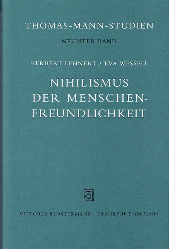 Nihilismus der Menschenfreundlichkeit