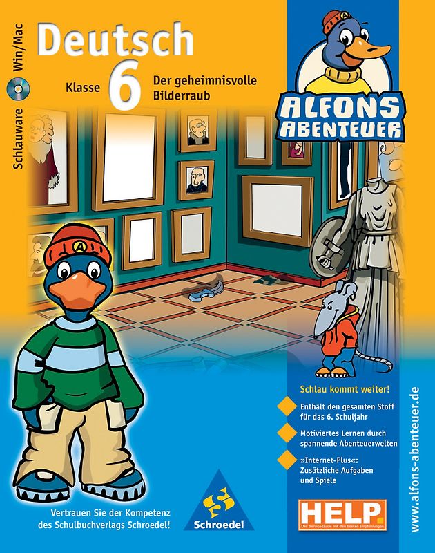 Alfons Abenteuer: Deutsch 6 - Der geheimnisvolle Bilderraub MacOS