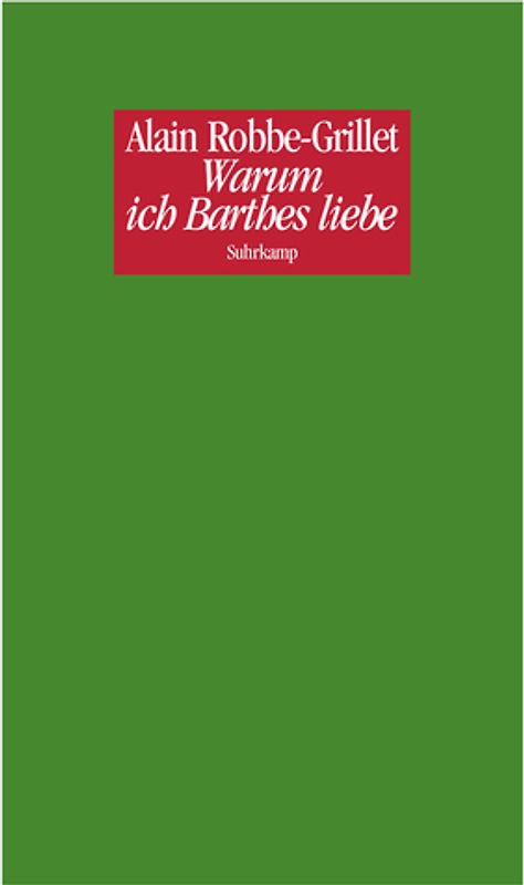 Warum ich Barthes liebe