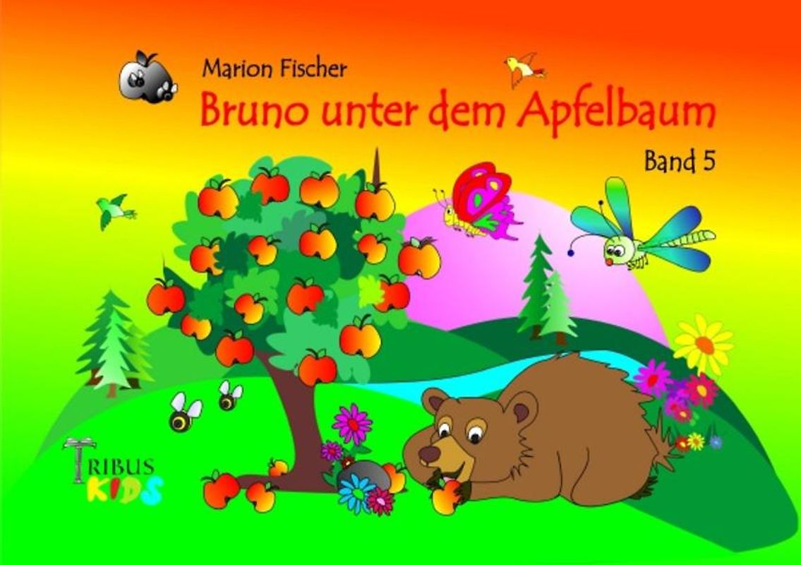 Bruno unter dem Apfelbaum