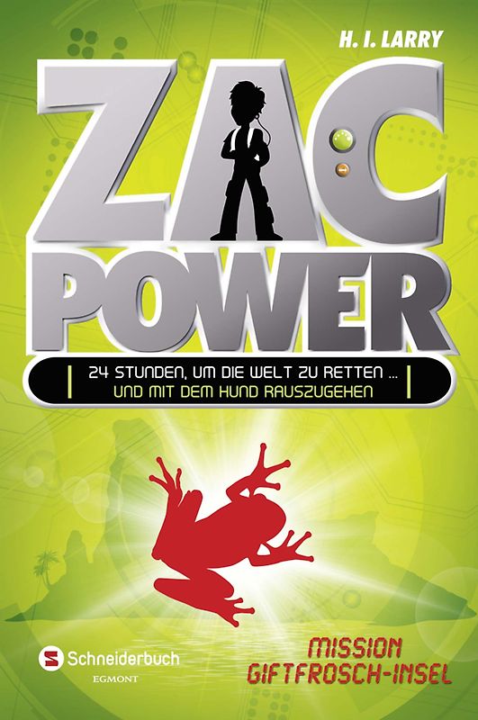 Zac Power, Band 01. Mission Giftfrosch-Insel