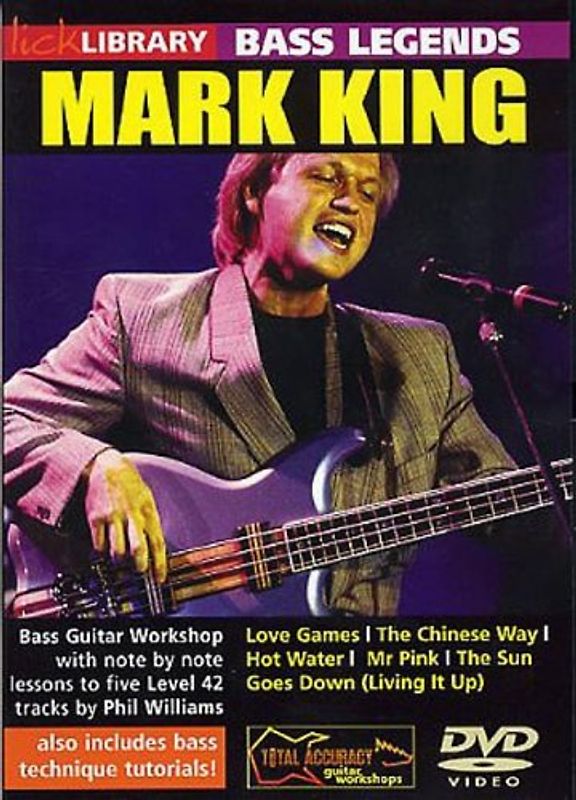 Lick Library: Bass Legends - Mark King. Für Bassgitarre