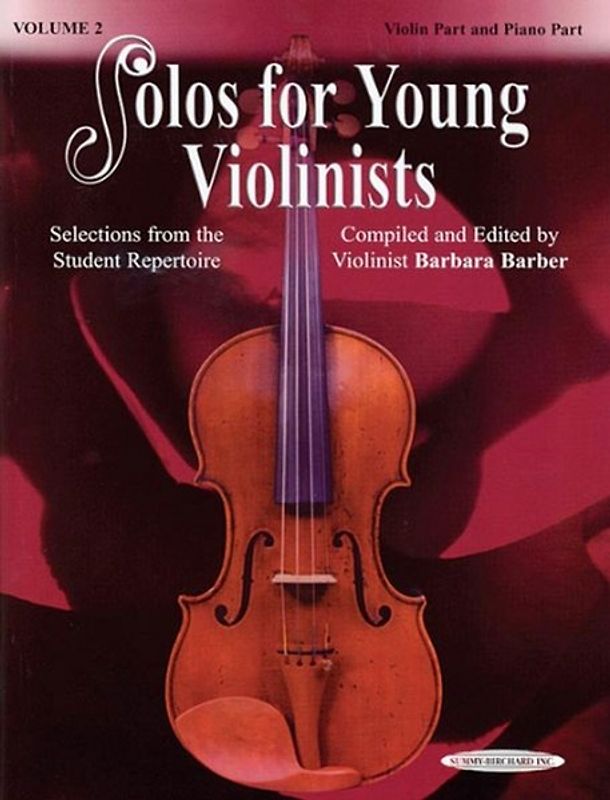 Solos for Young Violinists - Violin Part and Piano Accompaniment, Volume 2