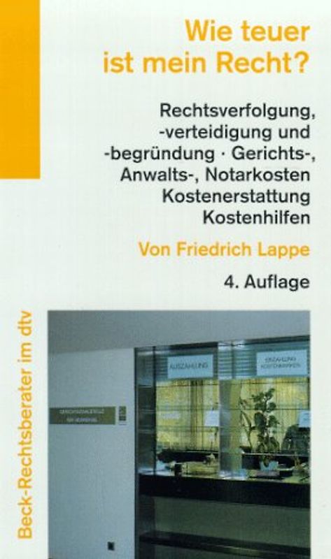 Wie teuer ist mein Recht?