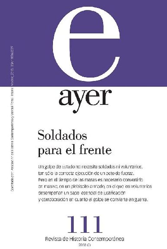 Soldados para el frente