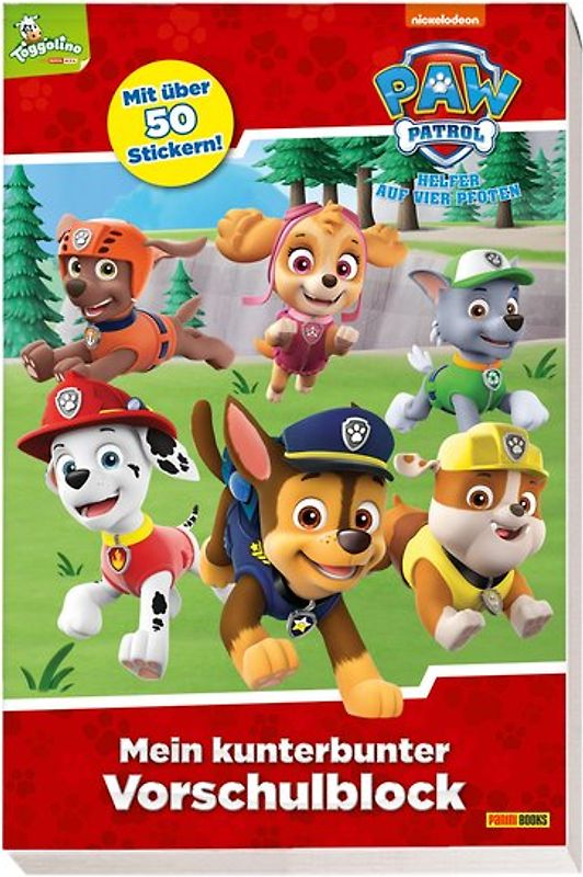 PAW Patrol: Mein kunterbunter Vorschulblock