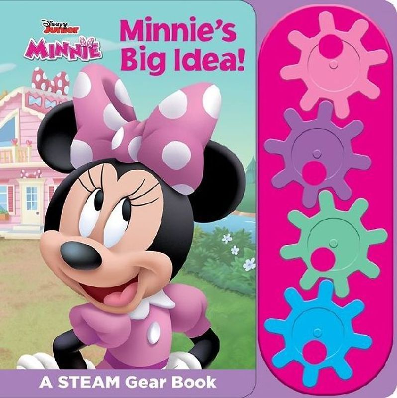 Disney Junior Minnie: Minnie's Big Idea! a Steam Gear Book