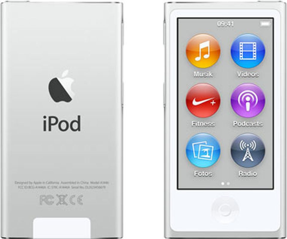 Apple iPod nano 7G 16 Go argent [2015]