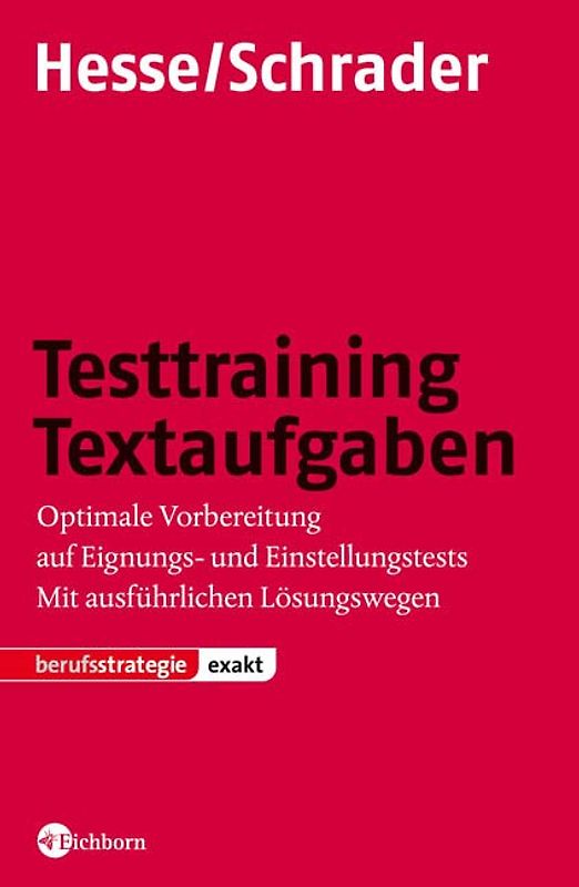 Testtraining Textaufgaben
