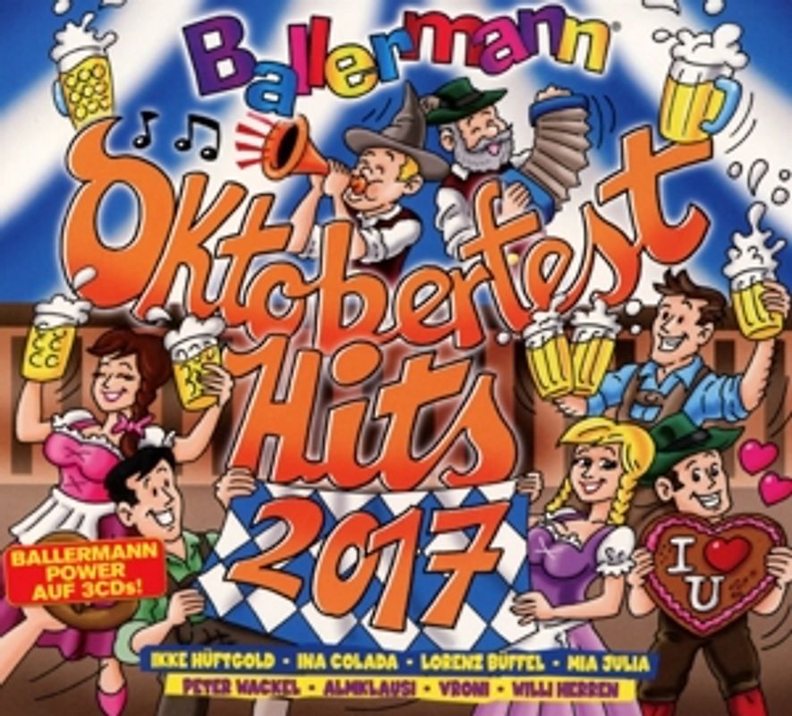 Various - Ballermann Oktoberfest Hits 2017 [3 CDs]