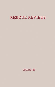 Residue Reviews / Rückstands-Berichte