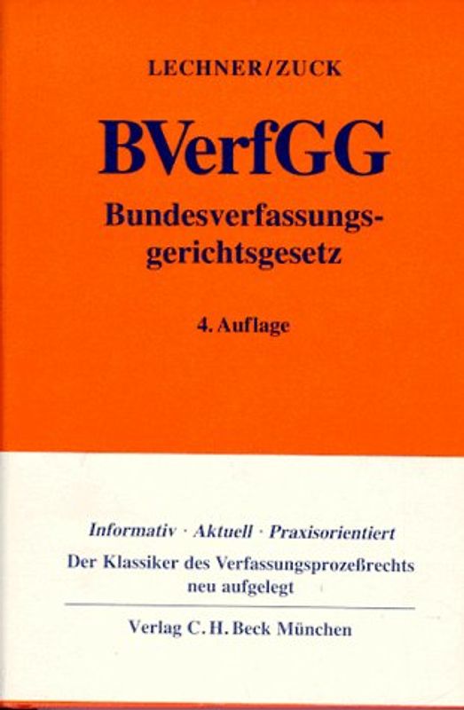 Bundesverfassungsgerichtsgesetz (BVerGG)