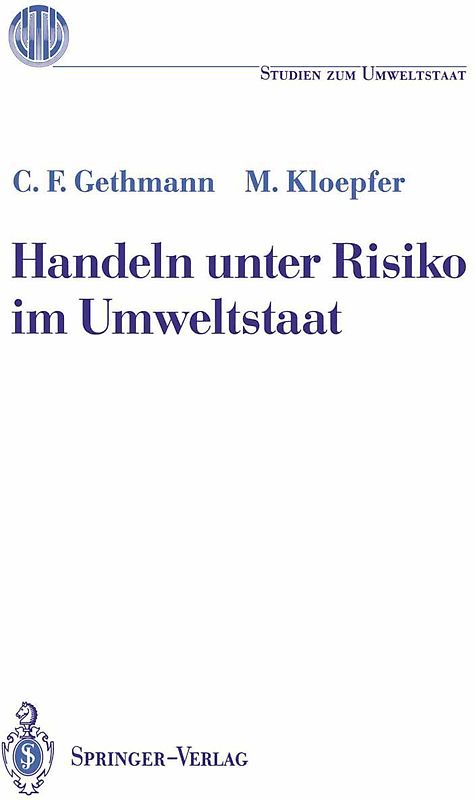 Handeln unter Risiko im Umweltstaat
