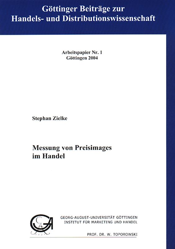 Messung von Preisimages im Handel