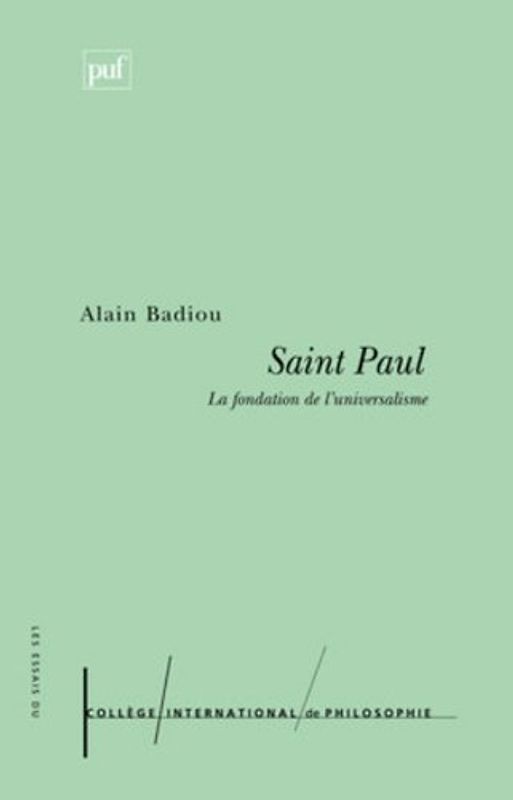 Saint Paul : La Fondation de l'universalisme (Collège International)