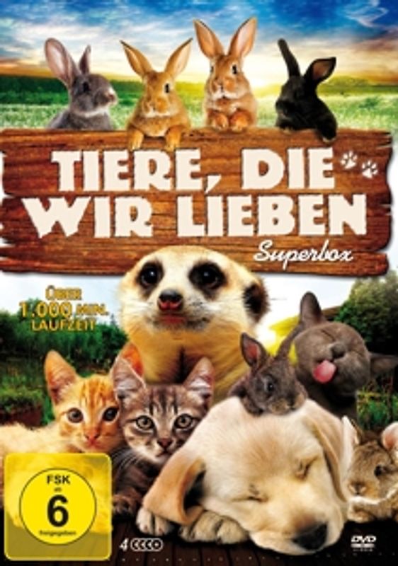 Tiere,die wir lieben-Superbox DVD