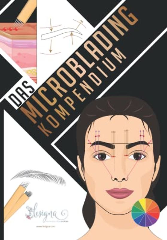 Das Microblading Kompendium: 145 Seiten voller Fachwissen und Tipps über das Microblading inkl. Übungsaufgaben.