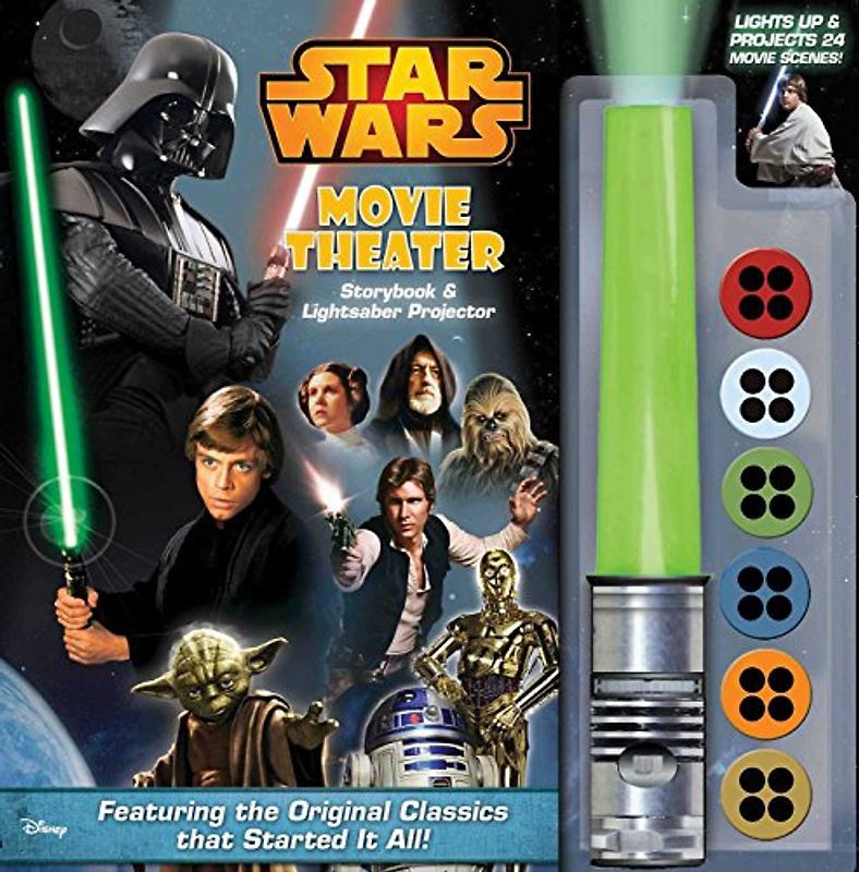 Star Wars Movie Theater Storybook & Lightsaber Projector (Volume 1)