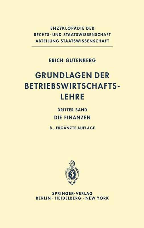 Grundlagen der Betriebswirtschaftslehre