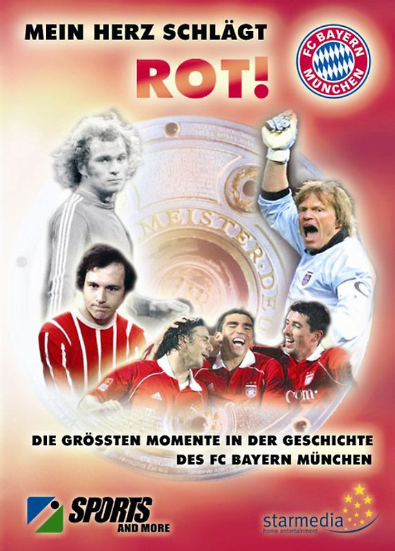 Mein Herz schlägt Rot - Die Geschichte des FC-Bayern München DVD