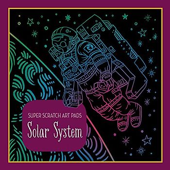 Super Scratch Art Pads: Solar System