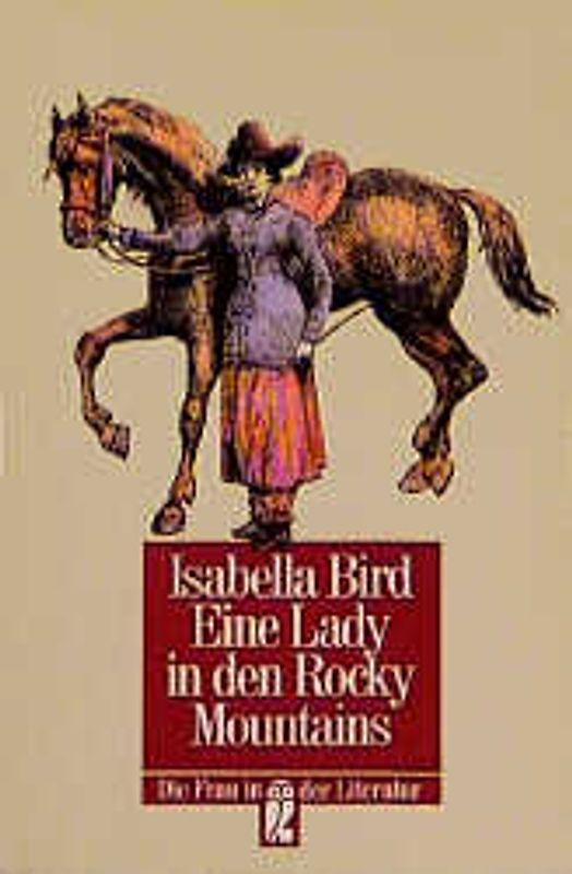 Eine Lady in den Rocky Mountains