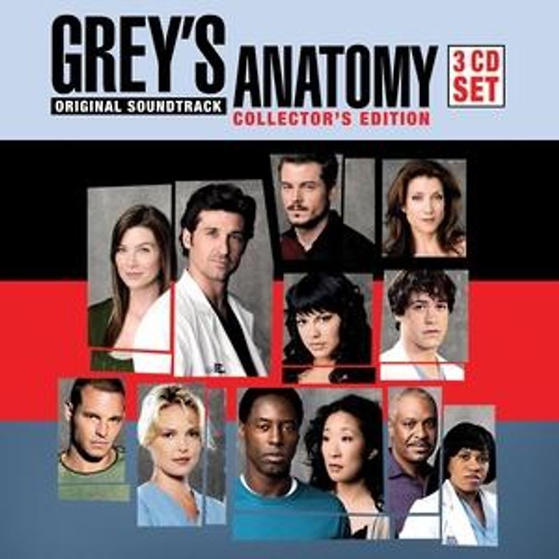 Grey's Anatomy - Volume 1-3 [Soundtrack, Collectors Edition, 3 CDs]