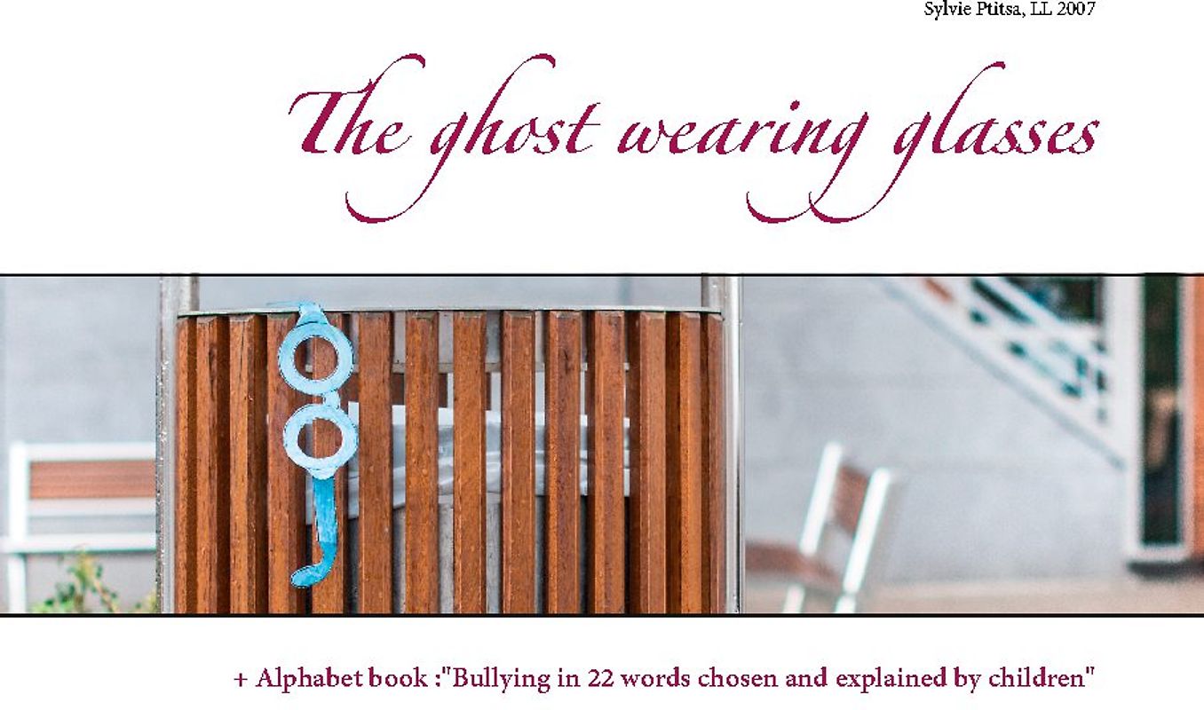 The ghost wearing glasses