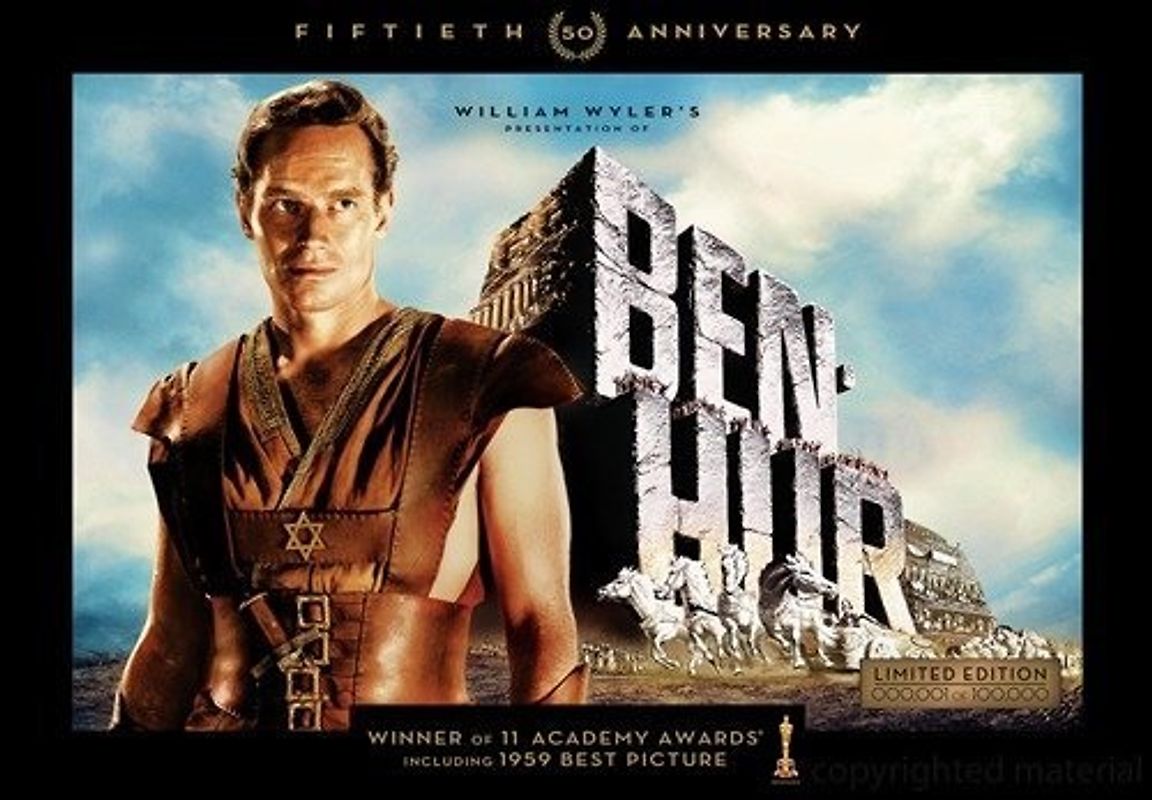 Ben Hur: 50th Anniversary [5 DVDs, inkl. Buch, Ultimate Collector's Edition, UK Import] DVD
