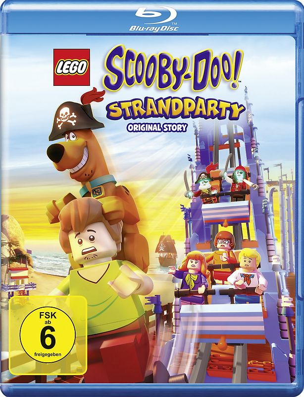Lego Scooby-Doo! Strandparty Blu-ray Disc
