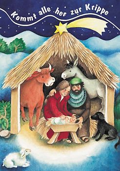 Kommt alle her zur Krippe