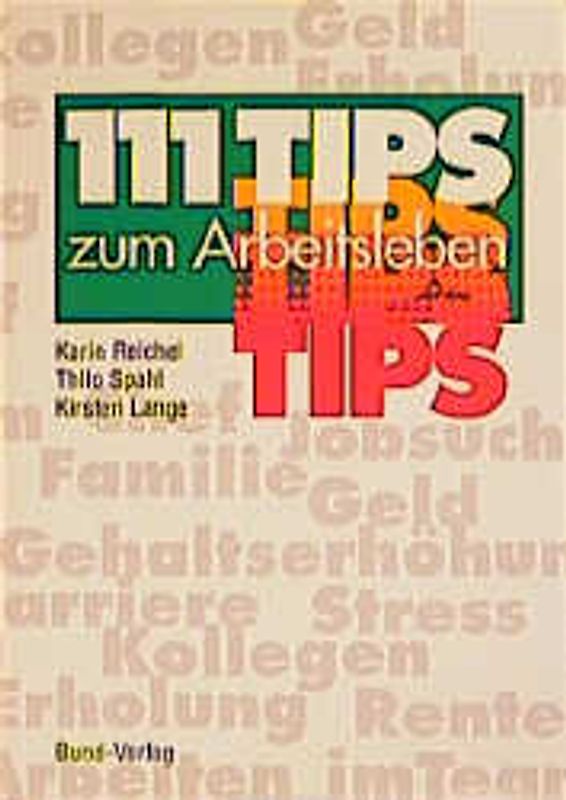111 Tipps zum Arbeitsleben