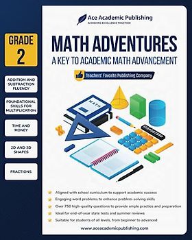 Math Adventures - Grade 2: A Key to Academic Math Advancement