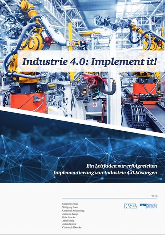 Industrie 4.0: Implement it!