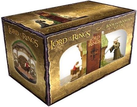 The Lord of the Rings Book and Bookends Gift Set with Other - J. R. R. Tolkien