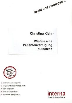 Wie Sie eine Patientenverfügung aufsetzen