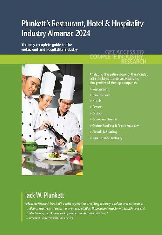 Plunkett's Restaurant, Hotel & Hospitality Industry Almanac 2024