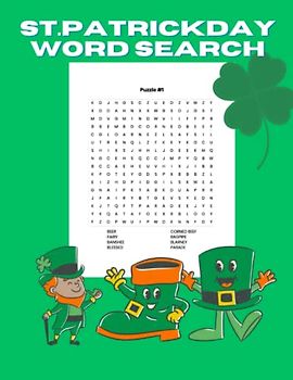 St.patrick day word search: The Ultimate St. Patrick's Day Word Search Book for All Ages.