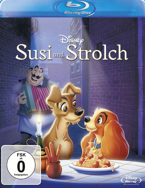 Susi und Strolch Blu-ray Disc