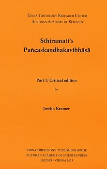 Sthiramati`s Pañcaskandhakavibhasa
