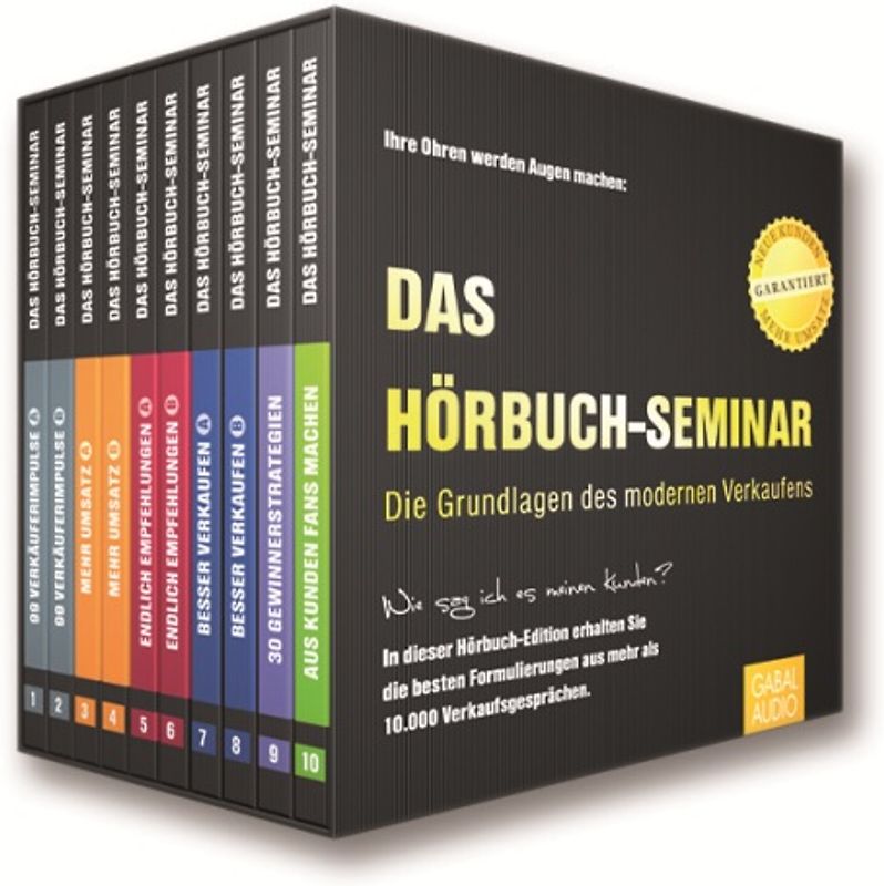 Das Hörbuch-Seminar