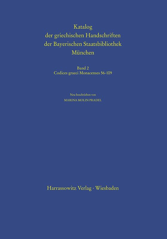 Codices graeci Monacenses 56-109
