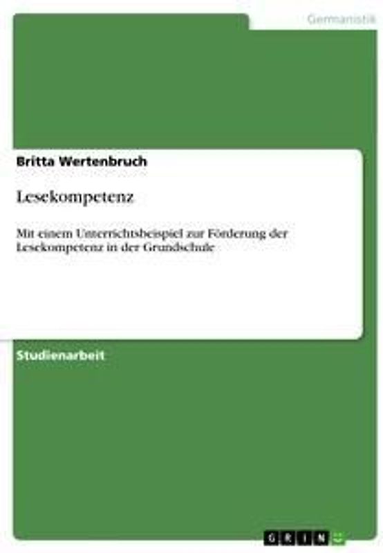 Lesekompetenz