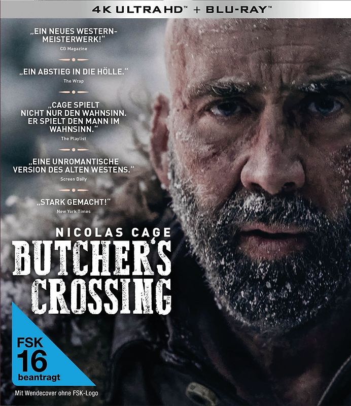 Butcher's Crossing Ltd.4K 2-Disc Edition Blu-ray Disc